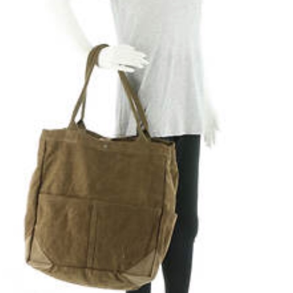 FREE PEOPLE Fremont Mixed Material Shoulder Bag!!! - Picture 7 of 8